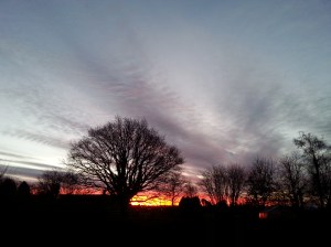 Red Sky in the Morning...